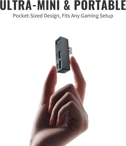 4-in-1 USB 3.0 Hub with 3 USB Ports and a Type-C Port, Portable USB Adapter Mini Multiport Expander Compatible with P5, PC, Steam Machines,Mac,Desktop,Laptop, Air, iPad,Printer and More in Saudi Arabia