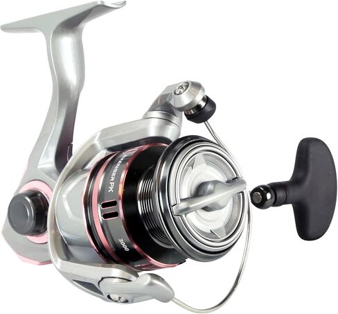 Okuma Avenger B Series Spinning Reel – Freshwater & Light Saltwater Fishing Reel with Smooth Drag System and Durable Corrosion-Resistant Body, Pink, AV-3000B-PK in Saudi Arabia