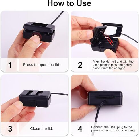 Nylon Loop Sport Replacement Bands+Charger Compatible with Hume Band in Saudi Arabia