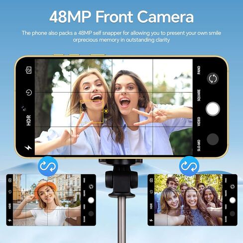 هواتف غير مقفلة، هاتف خلوي A24 ​​Ultra 5G، ذاكرة وصول عشوائي 12 جيجابايت + مساحة تخزين 512 جيجابايت، هاتف ذكي يعمل بنظام Android 14، شاشة عالية الدقة مقاس 6.8 بوصات، كاميرا بدقة 108 ميجابكسل + 48 ميجابكسل، بطارية طويلة الأمد بقدرة 5000 مللي أمبير في الساع in Kuwait