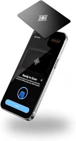Bloom Card - App Blocker & Screen Time Tool - As Seen On Abc's Shark Tank - Subscription-Free Focus Device - Stainless Steel Keycard for iPhone & Android in Saudi Arabia