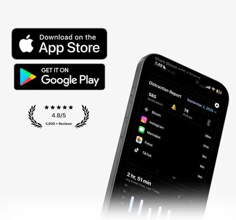 Bloom Card - App Blocker & Screen Time Tool - As Seen On Abc's Shark Tank - Subscription-Free Focus Device - Stainless Steel Keycard for iPhone & Android in Saudi Arabia