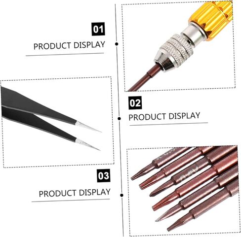 jojofuny 13pcs Tool Kit Multi-functional Screwdriver for Smartphone Tablet Repair Includes Pry Tools Random for in Saudi Arabia