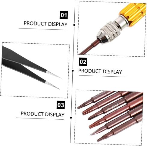 jojofuny 13pcs Tool Kit Multi-functional Screwdriver for Smartphone Tablet Repair Includes Pry Tools Random for in Saudi Arabia