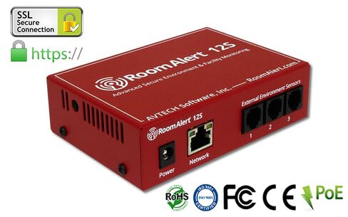 12S - 12-Sensor Capacity Proactive Environment Monitor with Real-Time Alerts & Enterprise Security - Made in USA in Saudi Arabia