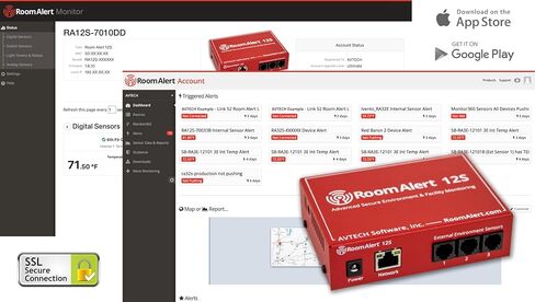 12S - 12-Sensor Capacity Proactive Environment Monitor with Real-Time Alerts & Enterprise Security - Made in USA in Saudi Arabia