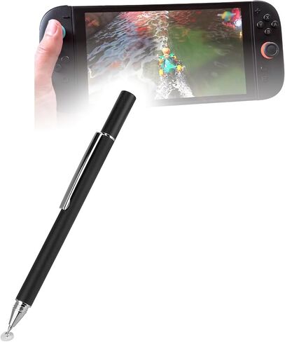BoxWave Stylus Pen Compatible with Nintendo Switch 2 - FineTouch Capacitive Stylus, Super Precise Stylus Pen - Jet Black in Saudi Arabia