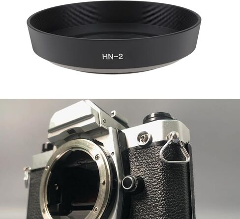 Camera Lens Metal Screw-in Hood Compatible with Nikon HN-2 HN2 28/f2.8 28/f3.5 in Saudi Arabia