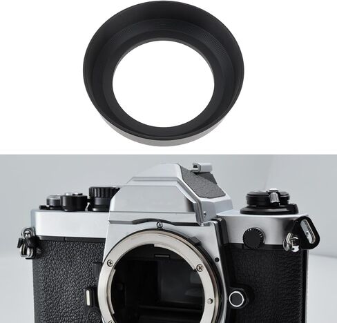 Camera Lens Metal Screw-in Hood Compatible with Nikon HN-2 HN2 28/f2.8 28/f3.5 in Saudi Arabia