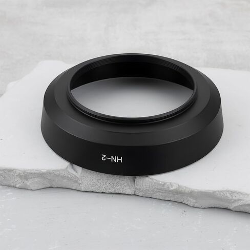 Camera Lens Metal Screw-in Hood Compatible with Nikon HN-2 HN2 28/f2.8 28/f3.5 in Saudi Arabia