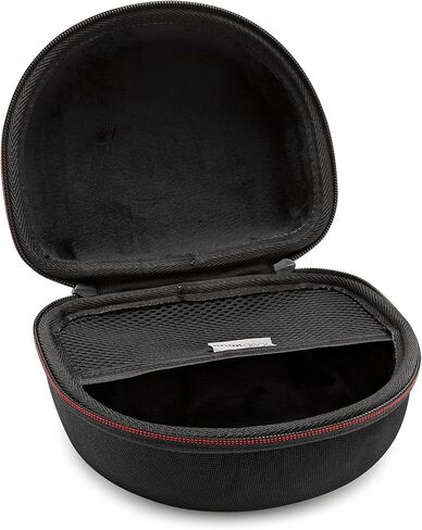 Knox Gear Hard Headphone Case for Inward-Folding Studio Monitor Headphones with Mesh Pocket for Accessories, EVA Headphone Carrying Case for Wired & Wireless Headphones with Hand Strap for Portability in Saudi Arabia