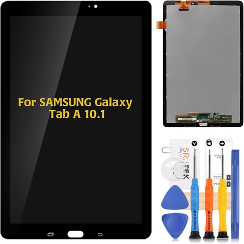 A-MIND for Samsung Galaxy Tab A 10.1 2016 Screen Replacement SM-P580 SM-P585 LCD Display Touch Digitizer Full Assembly with Repair Tool Kits(Black) in Saudi Arabia