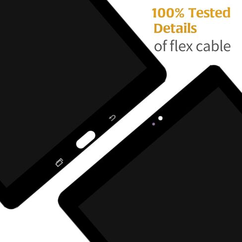 A-MIND for Samsung Galaxy Tab A 10.1 2016 Screen Replacement SM-P580 SM-P585 LCD Display Touch Digitizer Full Assembly with Repair Tool Kits(Black) in Saudi Arabia