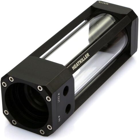 Watercool HEATKILLER Tube Reservoir, 200mm, D5, 11.89" L x 70mm W x 304.5mm H, Desktop in Saudi Arabia