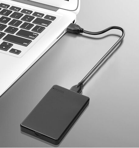 2.5" External Hard Drive Enclosure,5Gbps SATA to USB 3.0 Adapter Tool-Free External Hard Disk Case for 2.5 inch SATA HDD SSD 9.5mm 7mm,4TB Capacity in Saudi Arabia