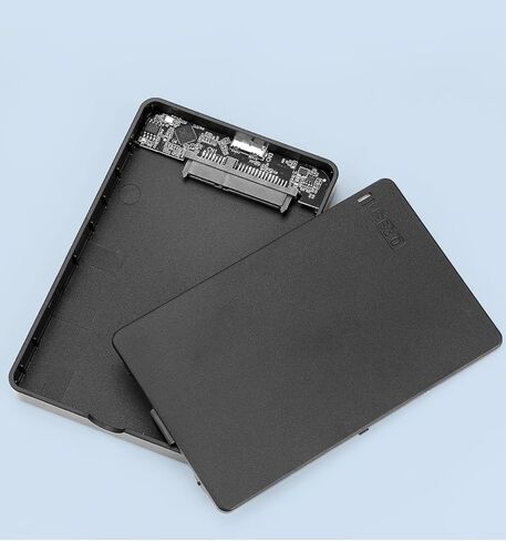 2.5" External Hard Drive Enclosure,5Gbps SATA to USB 3.0 Adapter Tool-Free External Hard Disk Case for 2.5 inch SATA HDD SSD 9.5mm 7mm,4TB Capacity in Saudi Arabia