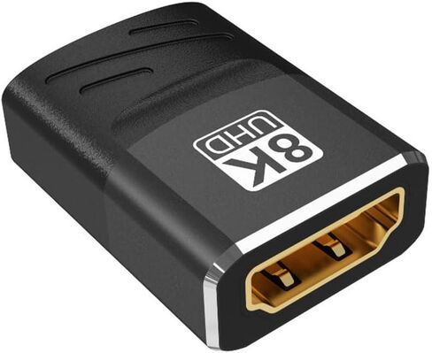 محول HDMI 2.1 8k، محول HDMI ذكر إلى أنثى 90 درجة و270 درجة يدعم 8K@60 هرتز، HDR، eARC لكابل HDMI للكمبيوتر المحمول HDTV (بزاوية سفلية) in Kuwait