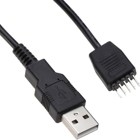 Motherboard Internal USB Hub 9pin Header Male 1 to Type a Male Extension Cable HUB Connector Adapter Adapter Cable in Saudi Arabia