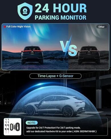 2026 AI Drive Assist 5G WiFi Dash Cam Front and Rear, UHD 4K+1080P, ADAS & GPS, 360° Rotating Front x Free 32GB Card Dual Dashcam, 3" Touch Screen, 24H Parking Mode, Support 512GB Max in Saudi Arabia