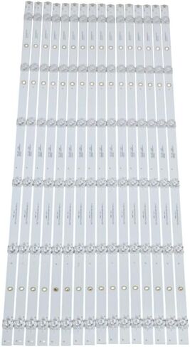 16 Pieces LED Backlight Strips Aluminum Replacement for Vizio 75'' TV SSC-F75JL63030061607B SVB750A78 V755-G4 V755-H4 V755-J04 SVB750A46 SVB750A98 SSC-F75JL63030061693F in Saudi Arabia