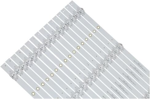 16 Pieces LED Backlight Strips Aluminum Replacement for Vizio 75'' TV SSC-F75JL63030061607B SVB750A78 V755-G4 V755-H4 V755-J04 SVB750A46 SVB750A98 SSC-F75JL63030061693F in Saudi Arabia