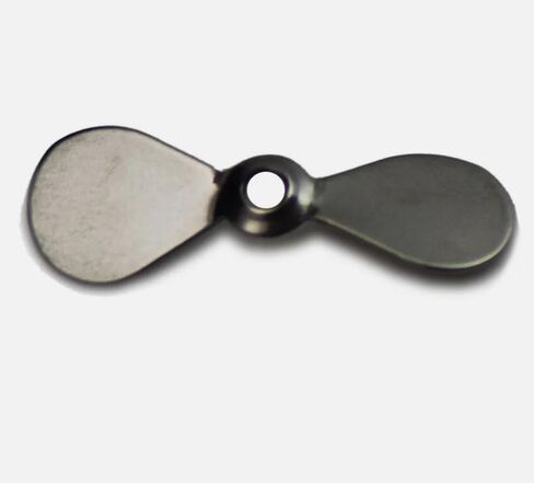Pack of 50 1" Stainless Steel Prop Blades, Propeller Blades, DIY Topwater Fishing Lures in Saudi Arabia