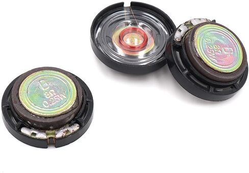 10pcs 21mm Plastic External Magnet Speaker 8 Ohm 0.25W Toy Audio Speaker in Saudi Arabia