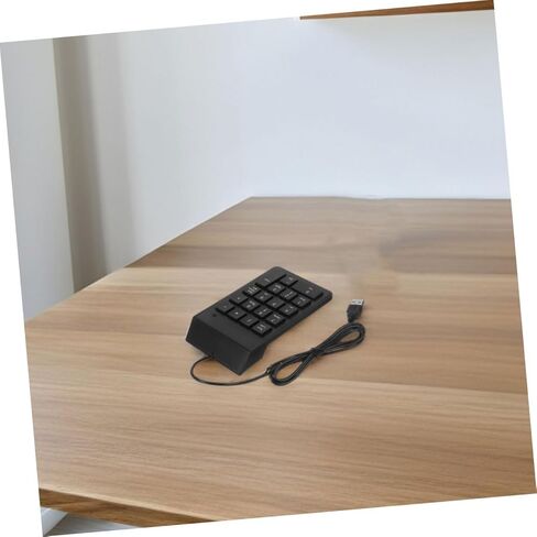 Operitacx 2pcs Portable USB Numeric Keypad for Laptop and Pc, Mini 18-Key Number Pad Keyboard for Banking and Financial Use, Compact Wired Number Keyboard for Desktop in Saudi Arabia