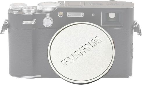 Tangxi Metal Lens Cap for Fuji for X10 X20 X30 Cameras, Aluminum Alloy Front Lens Cap Cover with Anodized Finish and Soft Flocking, Anti Scratch Protection (Black) in Saudi Arabia