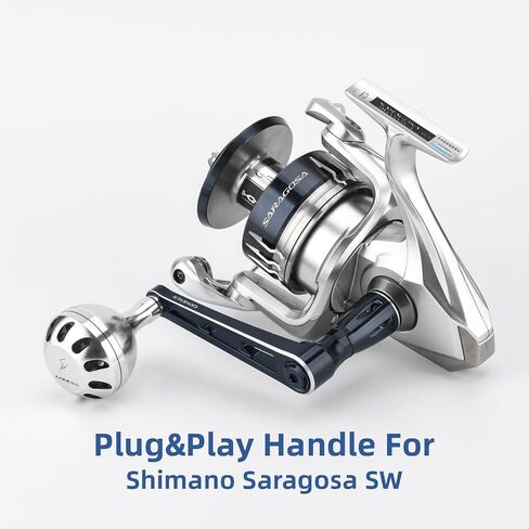 مقبض طاقة GOMEXUS متوافق مع بكرة الغزل Shimano Stella SW 4000-20000 Saragosa SW 5000-14000 in Kuwait