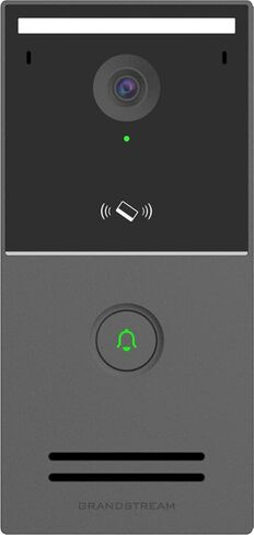 Grandstream GDS3727 IP Video Door Station | Outdoor Access Control, Video Intercom and Security Recording | Doorbell Key | Plastic Housing | Wi-Fi 6 in Saudi Arabia