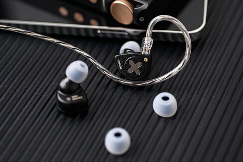 Linsoul SIMGOT EW300 HBB 1DD+1Planar+1PZT محرك هجين في شاشة الأذن، سماعات أذن سلكية IEM وKiwi Ears Flex Earbud Tips، نصائح بديلة من السيليكون IEM in Kuwait
