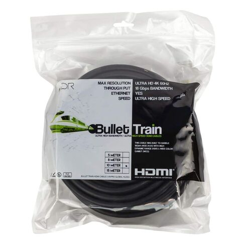 AC-BT10-AUHD Bullet Train 10M 4K 18Gbps HDMI Cable w/10-Yr Warranty in Saudi Arabia