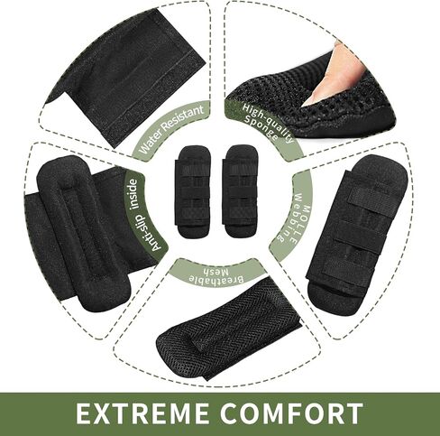 2 Pack Shoulder Strap Pad, Tactical Backpack Shoulder Pads for Sling Bag Strap, Soft Breathable Mesh Cushion Gear for Universal Vest Plate Carrier in Saudi Arabia