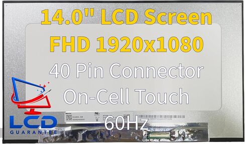 شاشة بديلة للكمبيوتر المحمول HP L75255-J94 مقاس 14 بوصة FHD 60 هرتز تعمل باللمس على الخلية in Kuwait