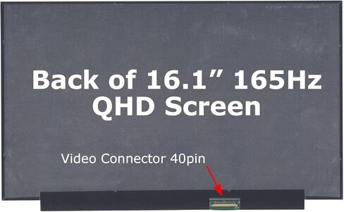 استبدال الشاشة الجديدة SCREENARAMA لشاشة HP Omen 16-B0005DX 16-B1797NR QHD 2560x1440 165 هرتز 40pin IPS LCD LED مع أدوات وشريط in Saudi Arabia