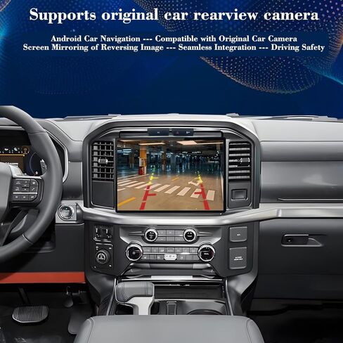 لفورد F150 2021-2024 راديو أندرويد 13.1 بوصة 1920 * 1200 2K HD شاشة تعمل باللمس وحدة رأس Wirless Carplay نظام تحديد المواقع والملاحة شاشة ترقية مشغل الوسائط المتعددة أندرويد ستيريو تلقائي مع بلوتوث 5G واي فاي in Kuwait
