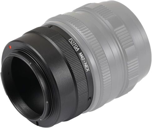 M42 Adapter Ring for Sony E Mount with Baffle, Compatible with Sony A7 A7R A7S ZV-E10 ZV-E10 II A6700 A6600 A6500 A6400 A6300 A6100 A6000 A7R IV A7R V A9 A9 II A9 IIIA7C A7C II A7CR in Saudi Arabia
