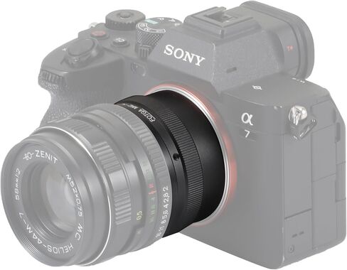 M42 Adapter Ring for Sony E Mount with Baffle, Compatible with Sony A7 A7R A7S ZV-E10 ZV-E10 II A6700 A6600 A6500 A6400 A6300 A6100 A6000 A7R IV A7R V A9 A9 II A9 IIIA7C A7C II A7CR in Saudi Arabia