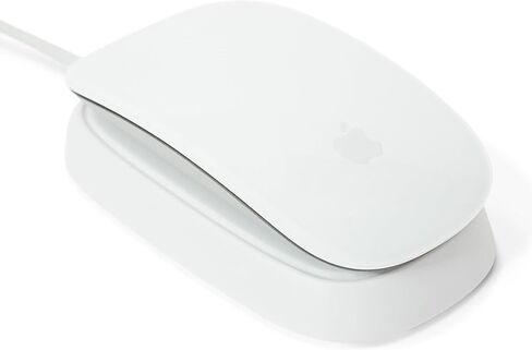Ascrono - Charging Station Compatible with Apple Magic Mouse - Black - Perfect Accessories | Usable As Charging Dock, Stand & Charger | Includes 5ft (1.5m) USB-C Cable | USB-C Connector in Saudi Arabia