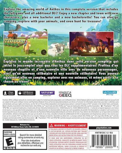 Harvest Moon: The Winds of Anthos Complete - Playstation 5 in Saudi Arabia