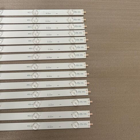 14pcs LED Backlight Strips for Vizo D55UN-E1 E55-E1 LB55092 V0_00 LB-PF3030-GJVIZIO5514X6AHY2 LC550EQY-SHM1 in Saudi Arabia