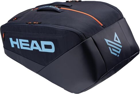 حقيبة HEAD Pro Racquet - حقيبة تنس البطولة مع نظام التحكم في المناخ CCT+، وحجرة الأحذية، وجيوب الملحقات - متوفرة بمقاسات L وXL in Saudi Arabia