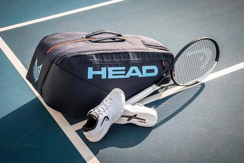 حقيبة HEAD Pro Racquet - حقيبة تنس البطولة مع نظام التحكم في المناخ CCT+، وحجرة الأحذية، وجيوب الملحقات - متوفرة بمقاسات L وXL in Saudi Arabia