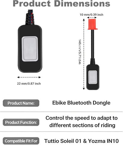 Fardriver Controller Tutto Dongle Fardriver Programmable Bluetooth Dongle for Ebike, Programmable Bluetooth Adapter, Wireless Controller Adapter in Saudi Arabia
