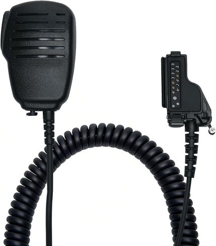 ميكروفون مكبر صوت على الكتف لموتورولا XTS1500 XTS2500 XTS3000 XTS5000 HT1000 MTS2000 MTX9000 GP900 لاسلكي تخاطب راديو ثنائي الاتجاه in Saudi Arabia