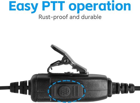 سماعة أذن رادتيل مع ميكروفون PTT RT-950、RT-950 Pro、BJ-9000 راديو ثنائي الاتجاه، اتصال لاسلكي، قناة هواء بتصميم مريح in Kuwait