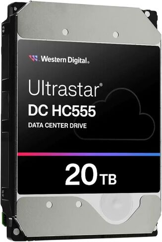 Western Digital Ultrastar WUH722020CLE6L4 20 TB Hard Drive - 3.5" Internal - SATA - Energy-Assisted Magnetic Recording (EAMR) Method in Saudi Arabia