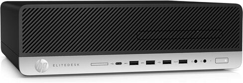 كمبيوتر مكتبي HP EliteDesk 800 G5 SFF عالي الأداء، Intel Core i7-9700، ذاكرة الوصول العشوائي DDR4 سعة 8 جيجابايت، SSD 256 جيجابايت، USB 3.1 Gen 2، DisplayPort، لوحة مفاتيح وماوس، Window 11 Pro (متجدد) in Kuwait