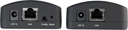 StarTech.com USB 2.0 موسع فوق كابل Cat5e/Cat6 (RJ45) - طقم محول موسع USB معدني صناعي يعمل محليًا أو عن بعد مع حماية ESD - 330 قدمًا / 100 متر - 480 ميجابت في الثانية (USB2001EXT2PNA) in Saudi Arabia